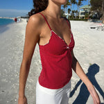 Step up your look with this elegant, slim-fit tank top.