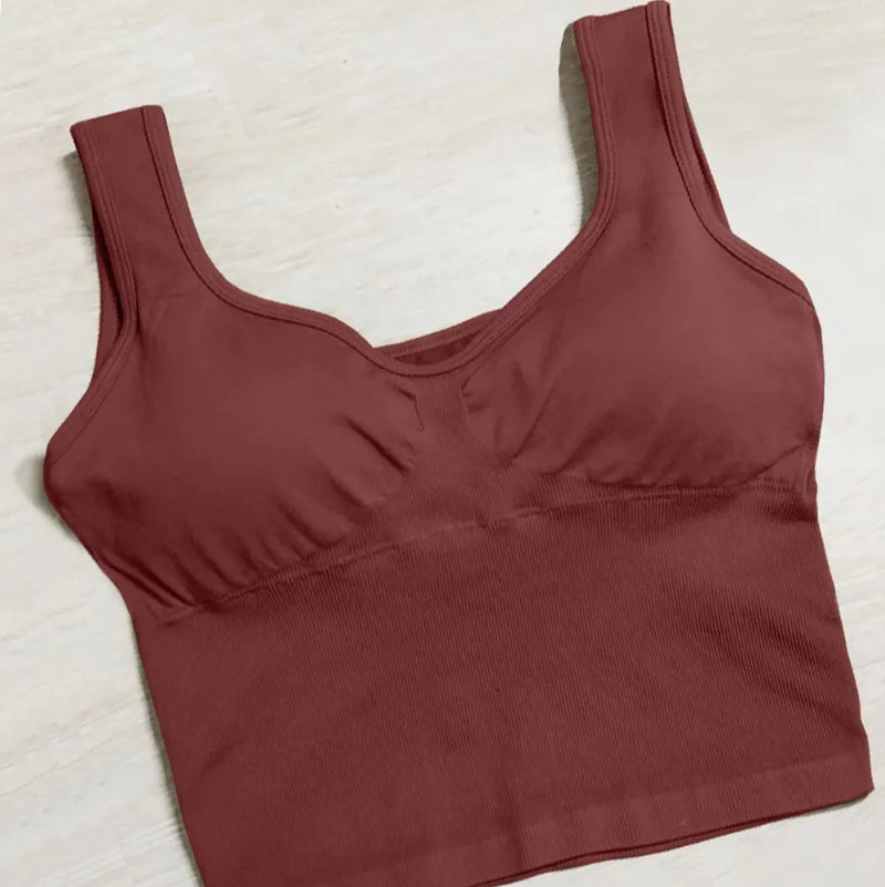 Wide Strap Active Tank - Runwayfashionista.com
