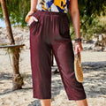 Loose and Fashionable Casual Pocket Pants - runwayfashionista.com
