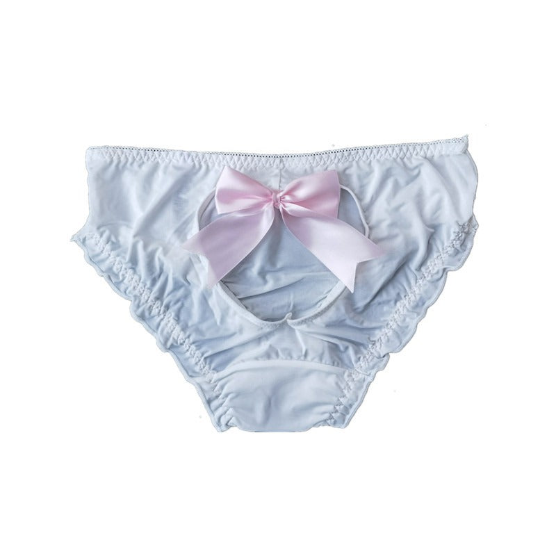 Ice Silk Low Waist Panties - runwayfashionista.com