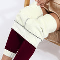 Large Size Plus Velvet Tight Thermal Pants - runwayfashionista.com