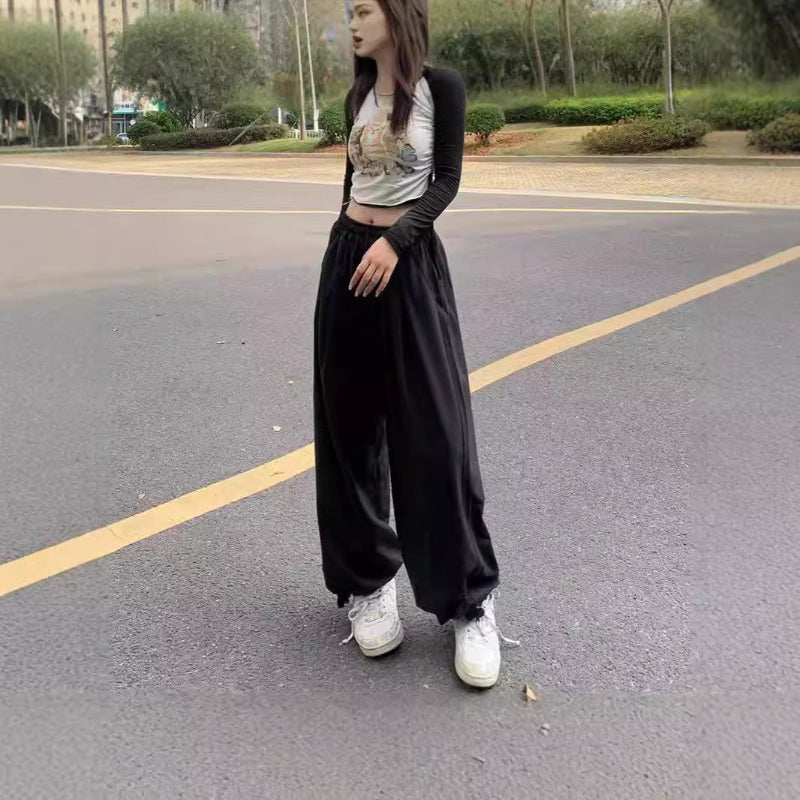 Straight Tube Casual Pants