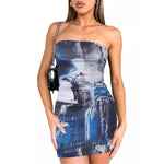 The Strapless Bodycon Stretchy Mini Dress: Your Chic Commuter Essential