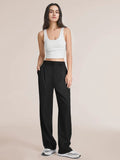 High waisted wide leg pants - runwayfashionista.com