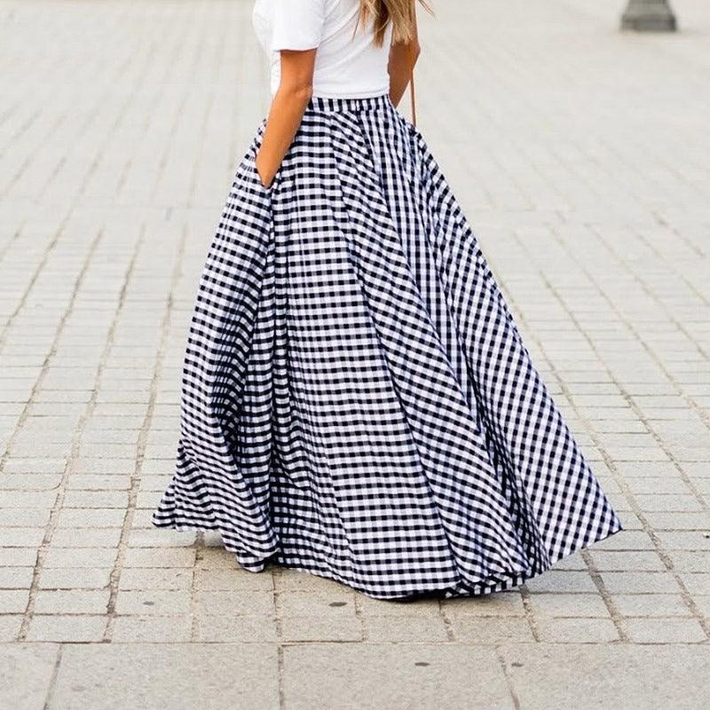 Large swing skirt - runwayfashionista.com