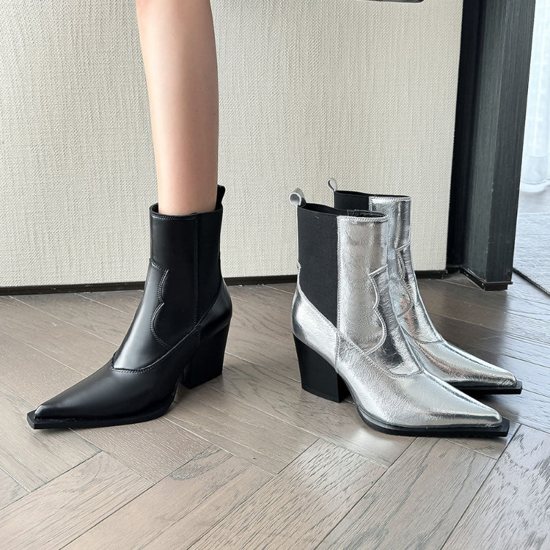 Thick Heeled Boots