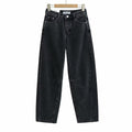 Step out boldly in these vintage high-waist wide-leg jeans that blend classic style with confident flair.