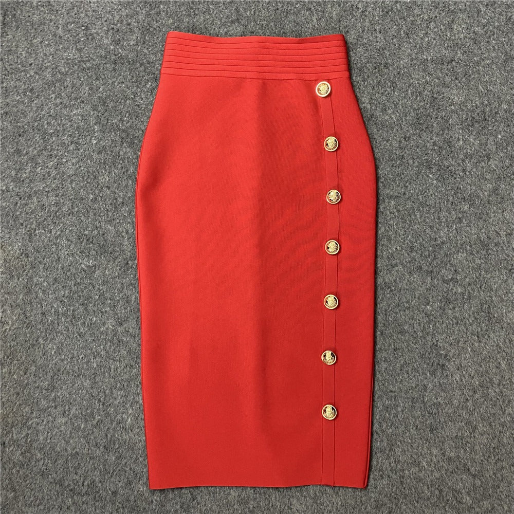 Slimming high waisted skirt - runwayfashionista.com