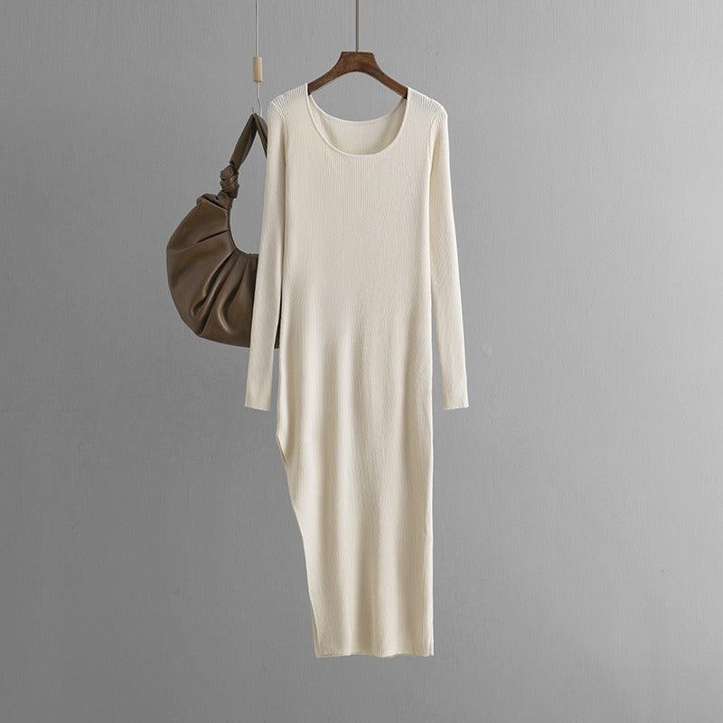 Slim Filt Long Dress