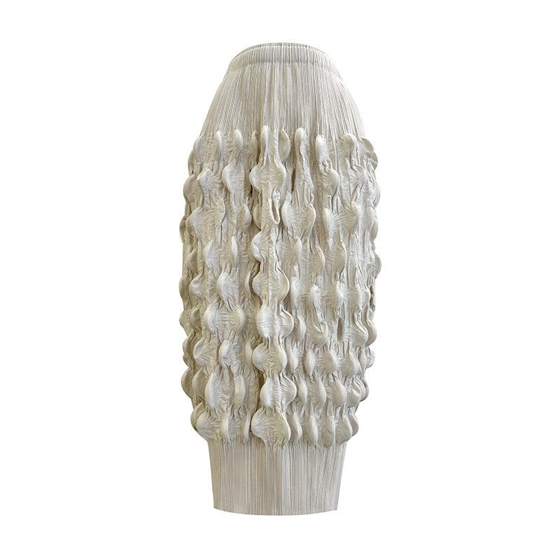 High Waist Pleated Skirt