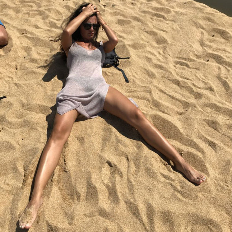 Mesh Beach Dress