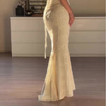 Embroidered Strapless Dress Sets