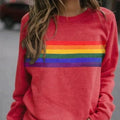 Round Neck Pullover Sweatshirt