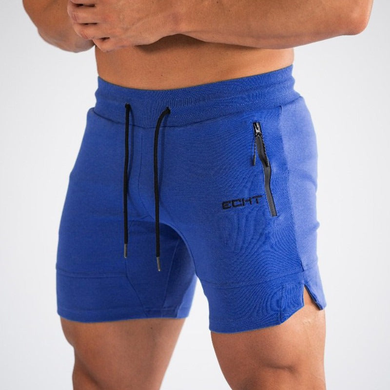 Zipper Pocket Sports Shorts