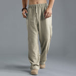 Effortless Comfort: The Ultimate Guide to Loose Casual Straight-Leg Pants! - apricot
