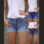 Edgy Summer Style: Ripped Denim Shorts for a Daring Look