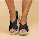 Large Size Hemp Rope Sandals - runwayfashionista.com