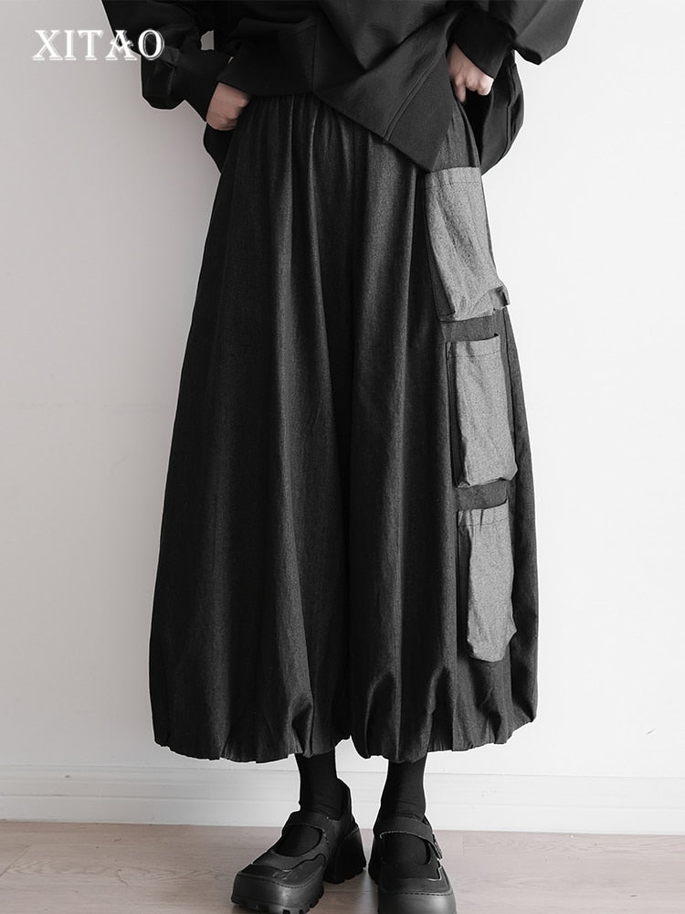 Yamamoto Dark Style High Waist Wide Leg Pants - runwayfashionista.com