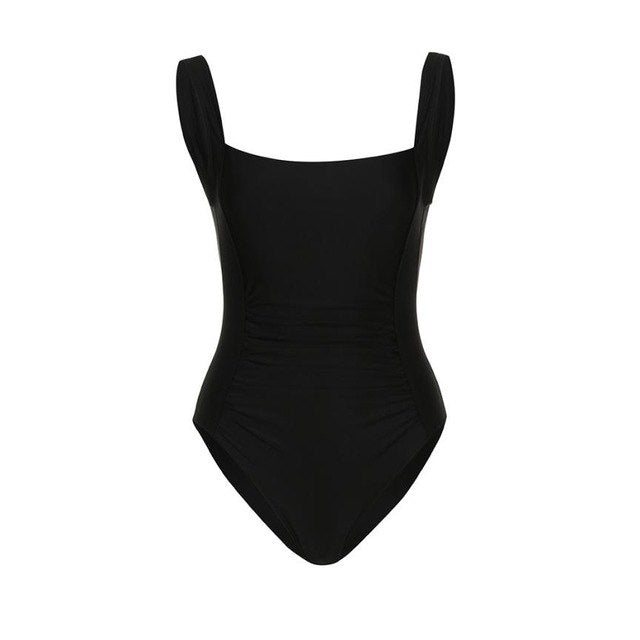 Dive In: Bold Plus Size One-Piece Swimsuit