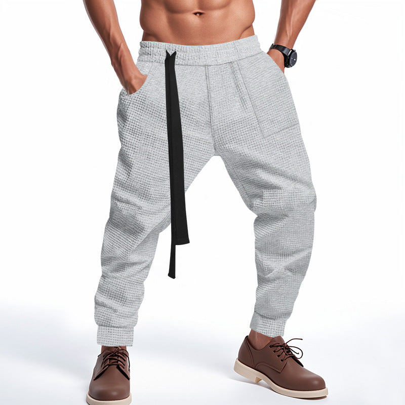 Hip Hop Streetwear Track Pants - grey