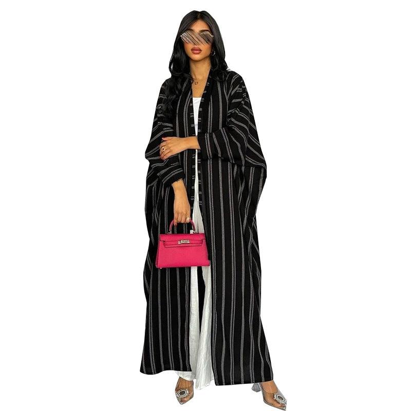 Zebra Print Abaya Cardigan