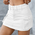 This low waist skirt hugs your hips with a sleek, slim fit that highlights your curves confidently.