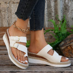 Outdoor Slope Heel Slippers