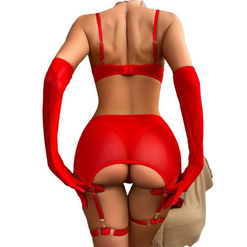 Hollow Splicing Underwear Set