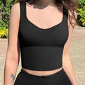 Wide Strap Active Tank - Runwayfashionista.com