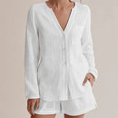 Summer Pajamas Made of Pure Cotton Gauze - runwayfashionista.com