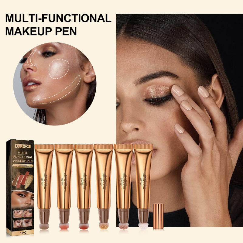 Three-Dimensional Liquid Contour Beauty Stick