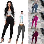 Fashionable High-Elasticity Hip-Lifting Jeans | All-Day Comfort & Style - rnwayfashionista.com