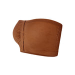 Buttoned Tube Top - runwayfashionista.com