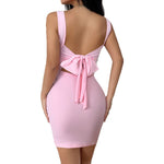 This fitted bodycon dress hugs your curves for a bold, confident look that turns heads wherever you go.