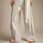 Rap-up Drawstring Versatile Casual Trousers