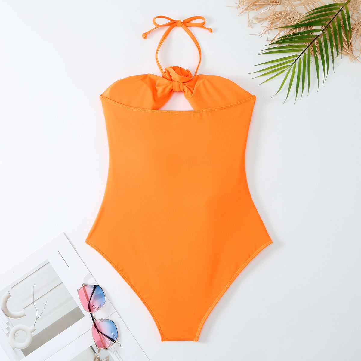 One-Piece Conservative Swimsuit - runwayfashionista.com