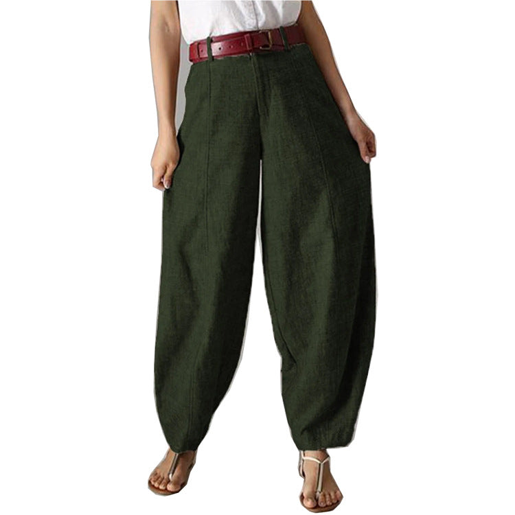 High Waist Wide Leg Pants
