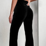 High Waist Bootcut Pants