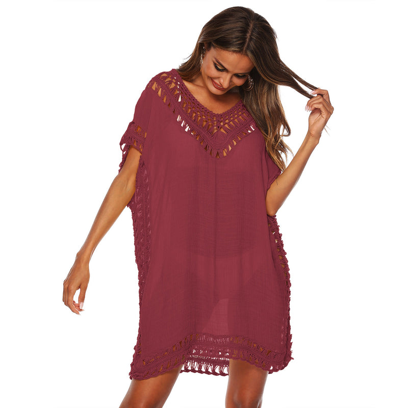 Loose Beach Bikini Cover Up Dress