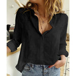 Loose Long Sleeve Oversized Shirt: The Ultimate Wardrobe Essential - black
