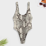 Summer Essential One - Piece Swimsuit - runwayfashionista.com