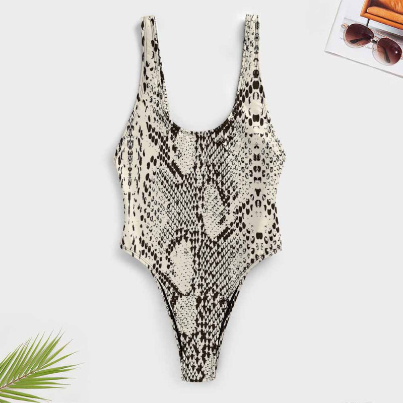 Summer Essential One - Piece Swimsuit - runwayfashionista.com