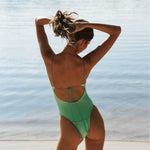 Butterfly Chain Tight High Elasticity Swimsuit: Dive into Daring Style
