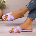 Comfortable Flat Sandals - runayfashionista.com