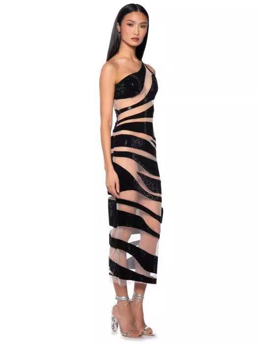 Tight Bandage Long Party Dress