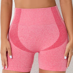 High Waist Active Shorts - runwayfashionista.com