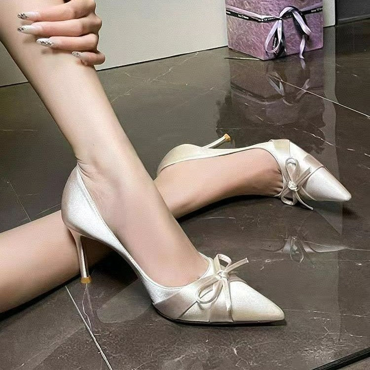 Elegant Womens Stilettos That Are Easy On The Feet And Versatile - apricot