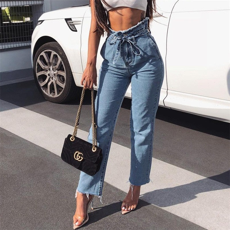 Bold High Street Stretch Harem Denim