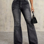 High Waist Bootcut Jeans