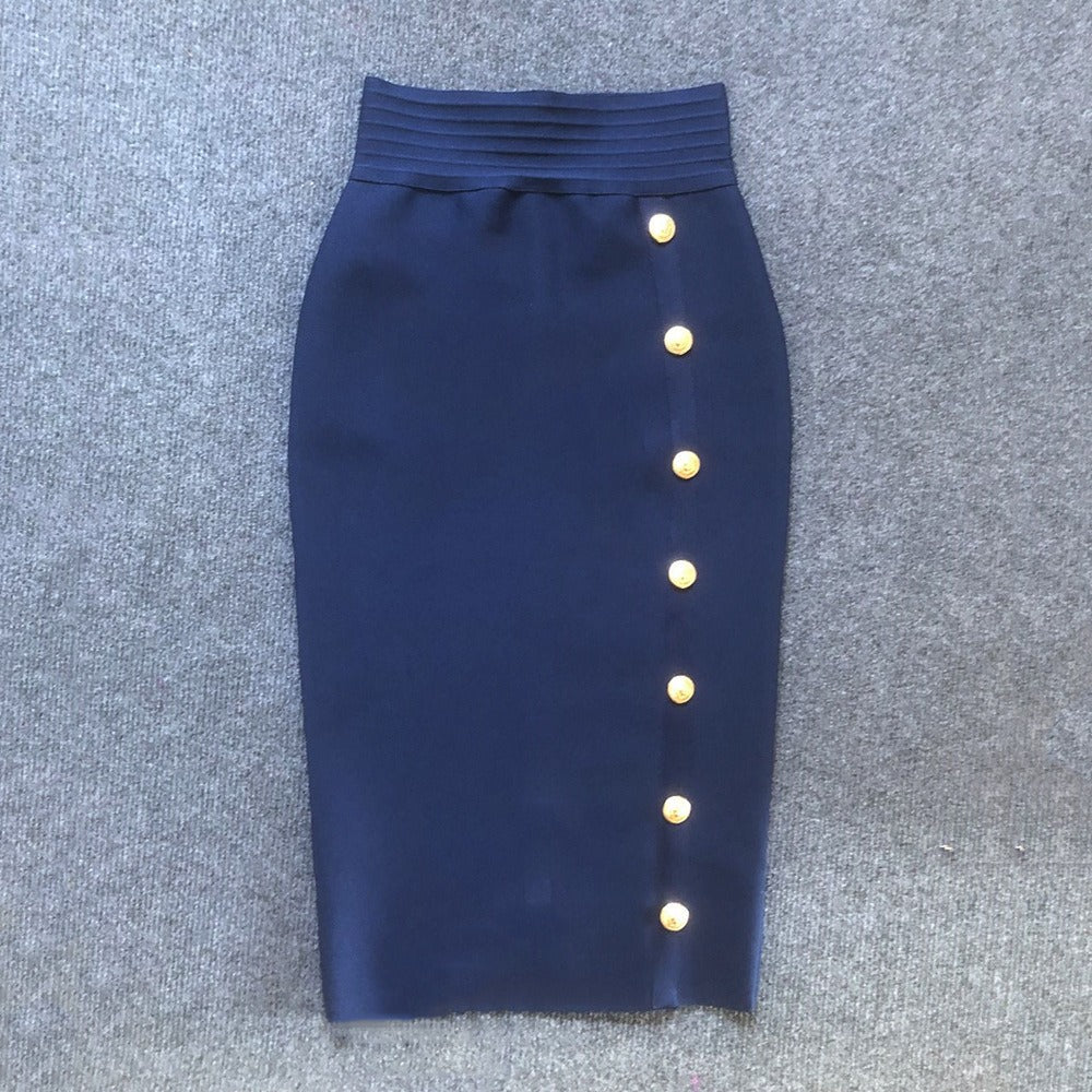 Slimming high waisted skirt - runwayfashionista.com